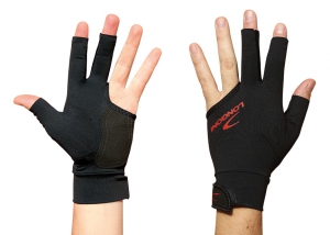 Longoni biljarthandschoen Black Fire 3.0