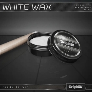 Original Cue Shaft Wax (white) tbv houten topeind