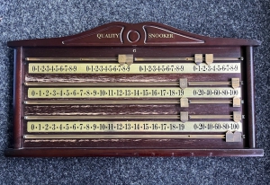 2eHands scorebord snooker 4 spelers