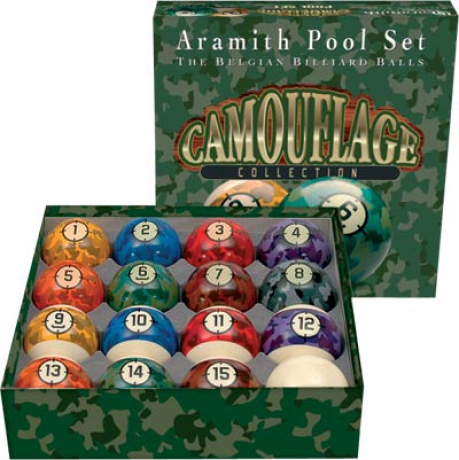 Poolset, Aramith ® Camouflage Collection ™