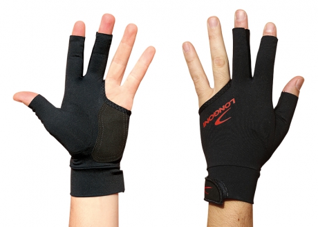 Longoni biljarthandschoen Black Fire 3.0