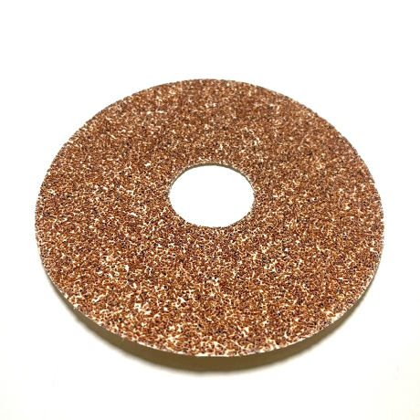 Schuurpapier rond Tefco