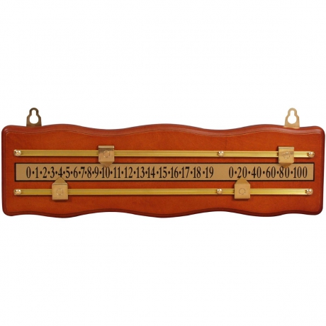 Scorebord snooker score 2 pers.