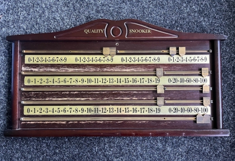 2eHands scorebord snooker 4 spelers