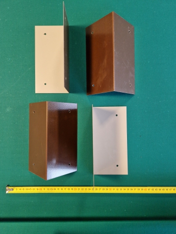 Set hoekplaten 20x10-10 cm